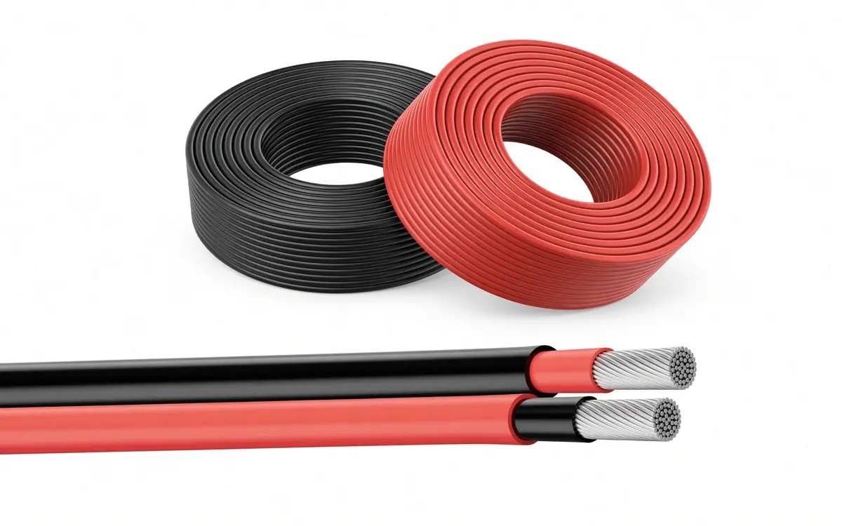 Cáp năng lượng mặt trời hợp kim nhôm PV-AL 4mm² / 6mm² – Giải pháp truyền tải điện mặt trời nhẹ, bền và tiết kiệm